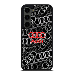 AUDI RING LOGO PATTERN Samsung Galaxy S23 Plus Case Cover AUDI RING LOGO PATTERN Samsung Galaxy S23 Plus Case Cover