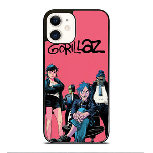 GORILLAZ BAND CARTOON iPhone 12 Case Cover GORILLAZ BAND CARTOON iPhone 12 Case Cover