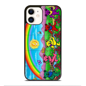 GRATEFUL DEAD DANCING BEARS iPhone 12 Case Cover GRATEFUL DEAD DANCING BEARS iPhone 12 Case Cover