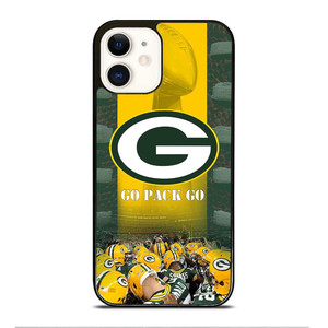GREEN BAY PACKERS GO PACK GO iPhone 12 Case Cover GREEN BAY PACKERS GO PACK GO iPhone 12 Case Cover