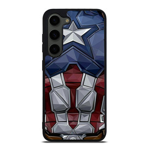 CAPTAIN AMERICA SUIT ARMOR AVENGERS Samsung Galaxy S23 Plus Case Cover