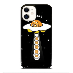 GUDETAMA LAZY EGG UFO iPhone 12 Case Cover