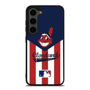 CLEVELAND INDIANS STRIPE LOGO Samsung Galaxy S23 Plus Case Cover CLEVELAND INDIANS STRIPE LOGO Samsung Galaxy S23 Plus Case Cover