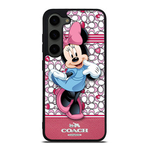 COACH MINNIE MOUSE PINK PATTERN Samsung Galaxy S23 Plus Case Cover