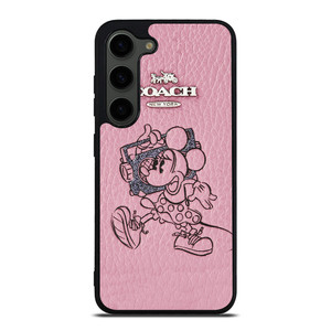 COACH MINNIE MOUSE PINK Samsung Galaxy S23 Plus Case Cover