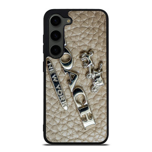 COACH NEW YORK LOGO ON LEATHER Samsung Galaxy S23 Plus Case Cover COACH NEW YORK LOGO ON LEATHER Samsung Galaxy S23 Plus Case Cover