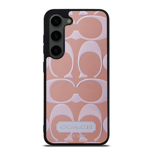 COACH NEW YORK PINK PATTERN Samsung Galaxy S23 Plus Case Cover COACH NEW YORK PINK PATTERN Samsung Galaxy S23 Plus Case Cover