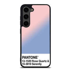 COLOR PANTONE ROSE QUARTZ AND SERENITY Samsung Galaxy S23 Plus Case Cover