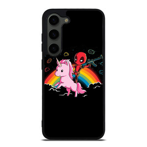 DEADPOOL AND UNICORN CUTE Samsung Galaxy S23 Plus Case Cover