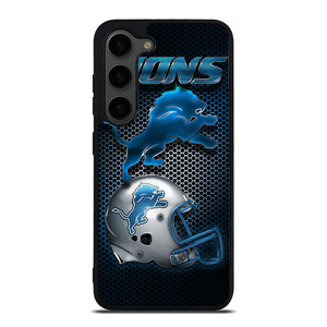 DETROIT LIONS LOGO HELMET Samsung Galaxy S23 Plus Case Cover