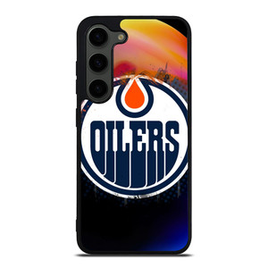 EDMONTON OILERS FIRE LOGO Samsung Galaxy S23 Plus Case Cover