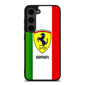 FERRARI ITALI FLAG LOGO Samsung Galaxy S23 Plus Case Cover FERRARI ITALI FLAG LOGO Samsung Galaxy S23 Plus Case Cover