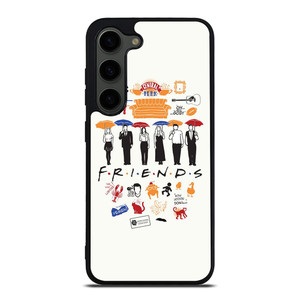 FRIENDS TV SHOW CLIP ART Samsung Galaxy S23 Plus Case Cover