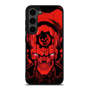 GEARS OF WAR SKULL LOGO 2 Samsung Galaxy S23 Plus Case Cover GEARS OF WAR SKULL LOGO 2 Samsung Galaxy S23 Plus Case Cover