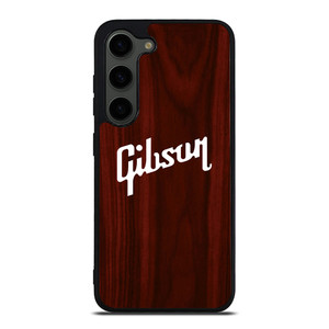 GIBSON GUITAR WOODEN LOGO Samsung Galaxy S23 Plus Case Cover GIBSON GUITAR WOODEN LOGO Samsung Galaxy S23 Plus Case Cover