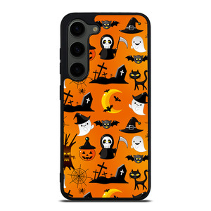 HAPPY HALLOWEEN CARTOON PATERN Samsung Galaxy S23 Plus Case Cover
