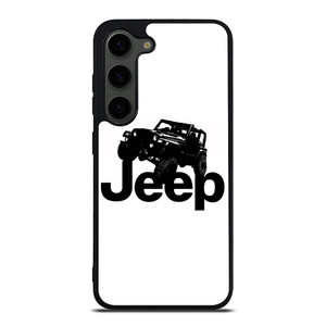 JEEP BLACK LOGO Samsung Galaxy S23 Plus Case Cover JEEP BLACK LOGO Samsung Galaxy S23 Plus Case Cover