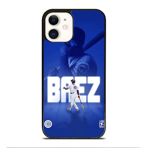 JAVIER BAEZ CHICAGO CUBS BASEBALL iPhone 12 Case Cover JAVIER BAEZ CHICAGO CUBS BASEBALL iPhone 12 Case Cover