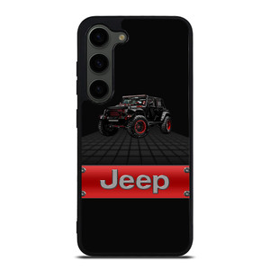 JEEP WRANGLER BLACK LOGO Samsung Galaxy S23 Plus Case Cover JEEP WRANGLER BLACK LOGO Samsung Galaxy S23 Plus Case Cover