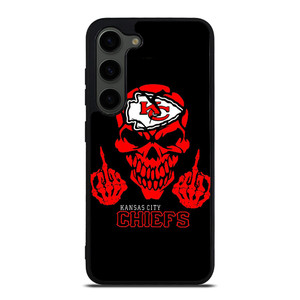 KANSAS CITY CHIEFS SKUL LOGO Samsung Galaxy S23 Plus Case Cover