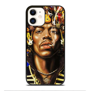 JIMI HENDRIX GUITAR HAIR iPhone 12 Case Cover JIMI HENDRIX GUITAR HAIR iPhone 12 Case Cover