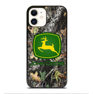 JOHN DEERE CAMO LOGO iPhone 12 Case Cover