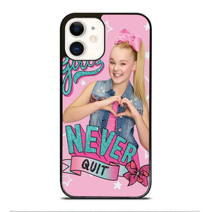 JOJO SIWA GIRL NEVER QUIT iPhone 12 Case Cover JOJO SIWA GIRL NEVER QUIT iPhone 12 Case Cover