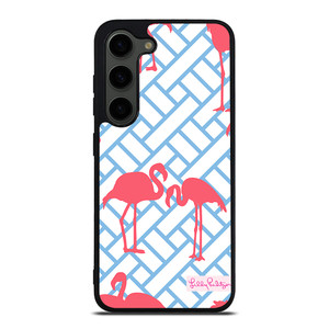 LILLY PULITZER FLAMINGO 2 Samsung Galaxy S23 Plus Case Cover