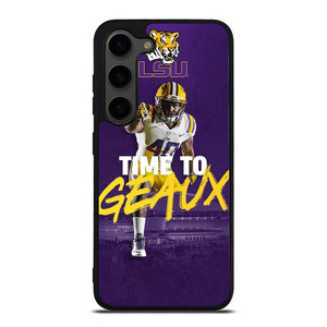 LSU TIGERS TIME TO GEAUX Samsung Galaxy S23 Plus Case Cover