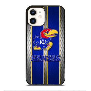 KANSAS JAYHAWKS ICON iPhone 12 Case Cover KANSAS JAYHAWKS ICON iPhone 12 Case Cover