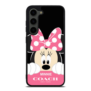 MINNIE MOUSE PINK COACH NEW YORK Samsung Galaxy S23 Plus Case Cover