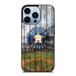 HOUSTON ASTROS WOODEN LOGO iPhone 13 Pro Max Case Cover