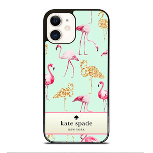 KATE SPADE NEW FLAMINGO iPhone 12 Case Cover KATE SPADE NEW FLAMINGO iPhone 12 Case Cover