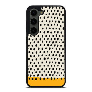 MUSTARD POLKADOTS PATTERN Samsung Galaxy S23 Plus Case Cover MUSTARD POLKADOTS PATTERN Samsung Galaxy S23 Plus Case Cover