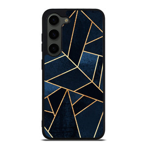 NAVY STONE CERAMIC ABSTRACT Samsung Galaxy S23 Plus Case Cover NAVY STONE CERAMIC ABSTRACT Samsung Galaxy S23 Plus Case Cover