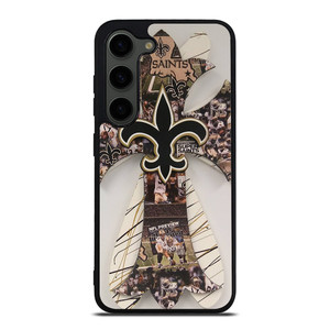 NEW ORLEANS SAINTS ICON Samsung Galaxy S23 Plus Case Cover NEW ORLEANS SAINTS ICON Samsung Galaxy S23 Plus Case Cover