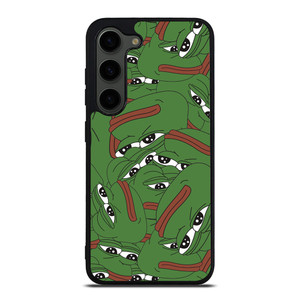 PEPE THE SMUG FROG COLLAGE Samsung Galaxy S23 Plus Case Cover PEPE THE SMUG FROG COLLAGE Samsung Galaxy S23 Plus Case Cover