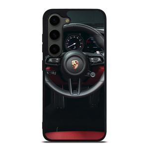 PORSCHE CAR STEERING LOGO Samsung Galaxy S23 Plus Case Cover
