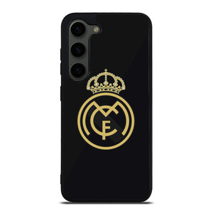 REAL MADRID CF LOGO BLACK Samsung Galaxy S23 Plus Case Cover