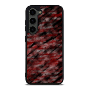 RED BLACK TIE DYE PATTERN Samsung Galaxy S23 Plus Case Cover RED BLACK TIE DYE PATTERN Samsung Galaxy S23 Plus Case Cover