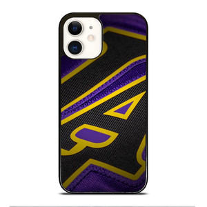 LA LAKERS LOGO JERSEY iPhone 12 Case Cover