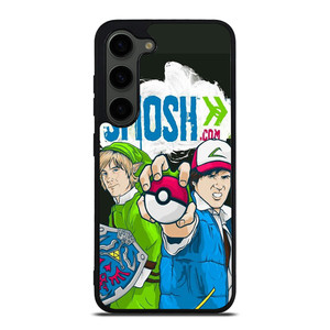 SMOSH ZELDA AND POKEMON Samsung Galaxy S23 Plus Case Cover