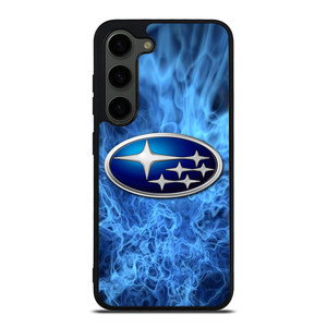 SUBARU BLUE FIRE LOGO Samsung Galaxy S23 Plus Case Cover