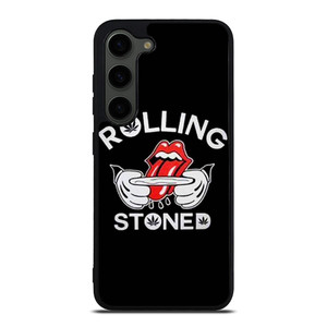 THE ROLLING STONES WEED LOGO Samsung Galaxy S23 Plus Case Cover THE ROLLING STONES WEED LOGO Samsung Galaxy S23 Plus Case Cover
