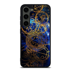 TIME LORD WRITING GOLD BLUE Samsung Galaxy S23 Plus Case Cover TIME LORD WRITING GOLD BLUE Samsung Galaxy S23 Plus Case Cover