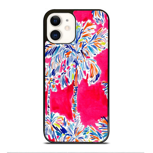 LILLY PULITZER RED VINTAGE iPhone 12 Case Cover LILLY PULITZER RED VINTAGE iPhone 12 Case Cover