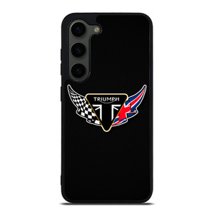 TRIUMPH BRITISH MOTORCYCLES Samsung Galaxy S23 Plus Case Cover TRIUMPH BRITISH MOTORCYCLES Samsung Galaxy S23 Plus Case Cover