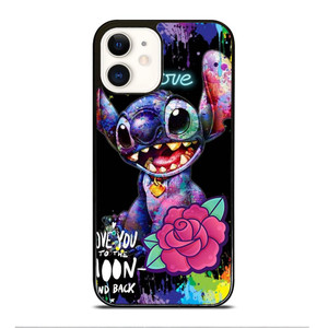 LILO AND STITCH ART iPhone 12 Case Cover