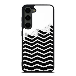 ZIG ZAG HALF PATTERN Samsung Galaxy S23 Plus Case Cover