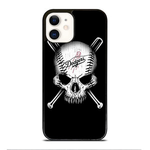 LOS ANGELES DODGERS SKULL iPhone 12 Case Cover